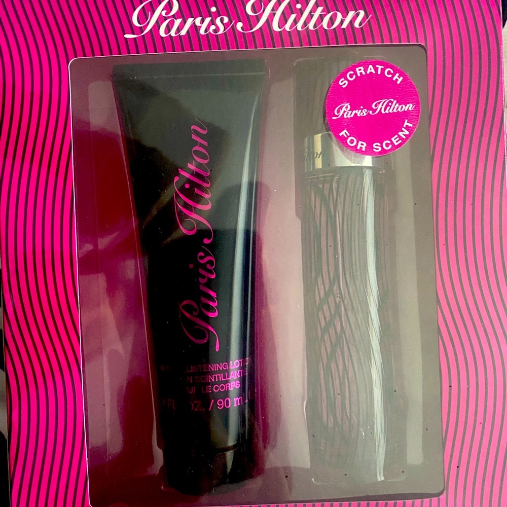 Paris hilton perfume and lotion